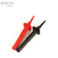 Clips leads and 4 mm probe