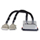 VPC,540111040140,Cable Assembly, Receiver, QuadraPaddle, 20”, 2 50-Pin Female D-Subs