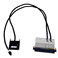 VPC,540295010201,Cable Assembly, Receiver, TriPaddle, 36”, 10 Position Combicon and 4 Position Omnimate