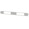 VPC,310113491,Fixed Mounting Panel, iCon, 1U, 2 Positions, Painted Gray