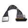VPC,540105010205,Cable Assembly, Receiver, TriPaddle, 36”, 200-Pin Male LFH