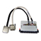VPC,540205010129,Cable Assembly, Receiver, QuadraPaddle, 20”, 2 68-Pin Male Offset VHDCI