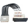VPC,540105040105,Cable Assembly, Receiver, TriPaddle, 20”, 200-Pin Male LFH