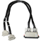 VPC,540112020240,Cable Assembly, Receiver, QuadraPaddle, 36”, 2 78-Pin Female D-Subs, , Keysight 34922A/4A