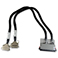 VPC,540111040240,Cable Assembly, Receiver, QuadraPaddle, 36”, 2 50-Pin Female D-Subs